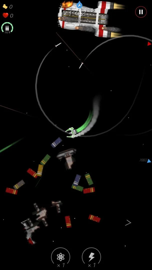 Screenshot from 2 Minutes in Space