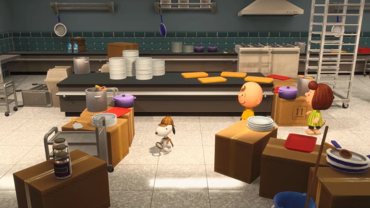 Screenshot from Snoopy & The Great Mystery Club