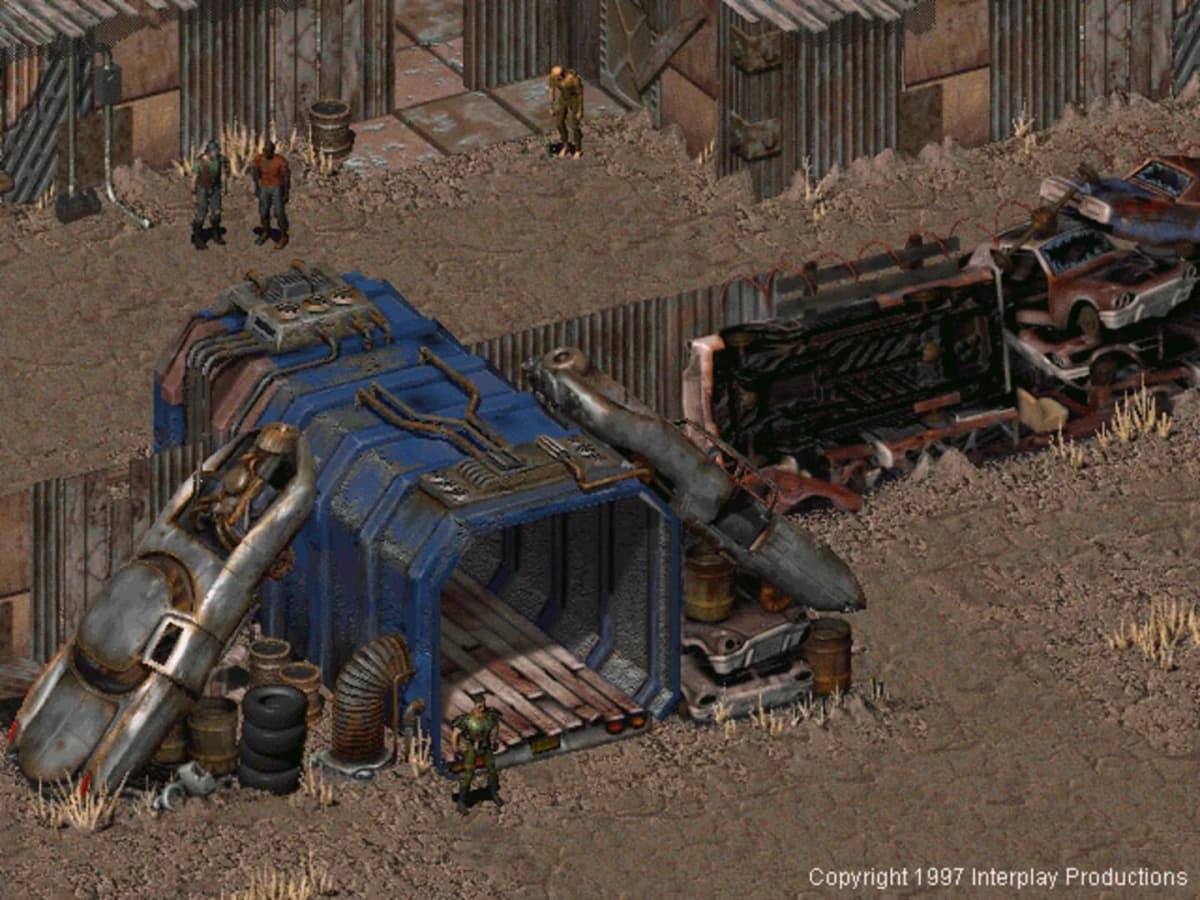 Screenshot from Fallout: A Post Nuclear Role Playing Game