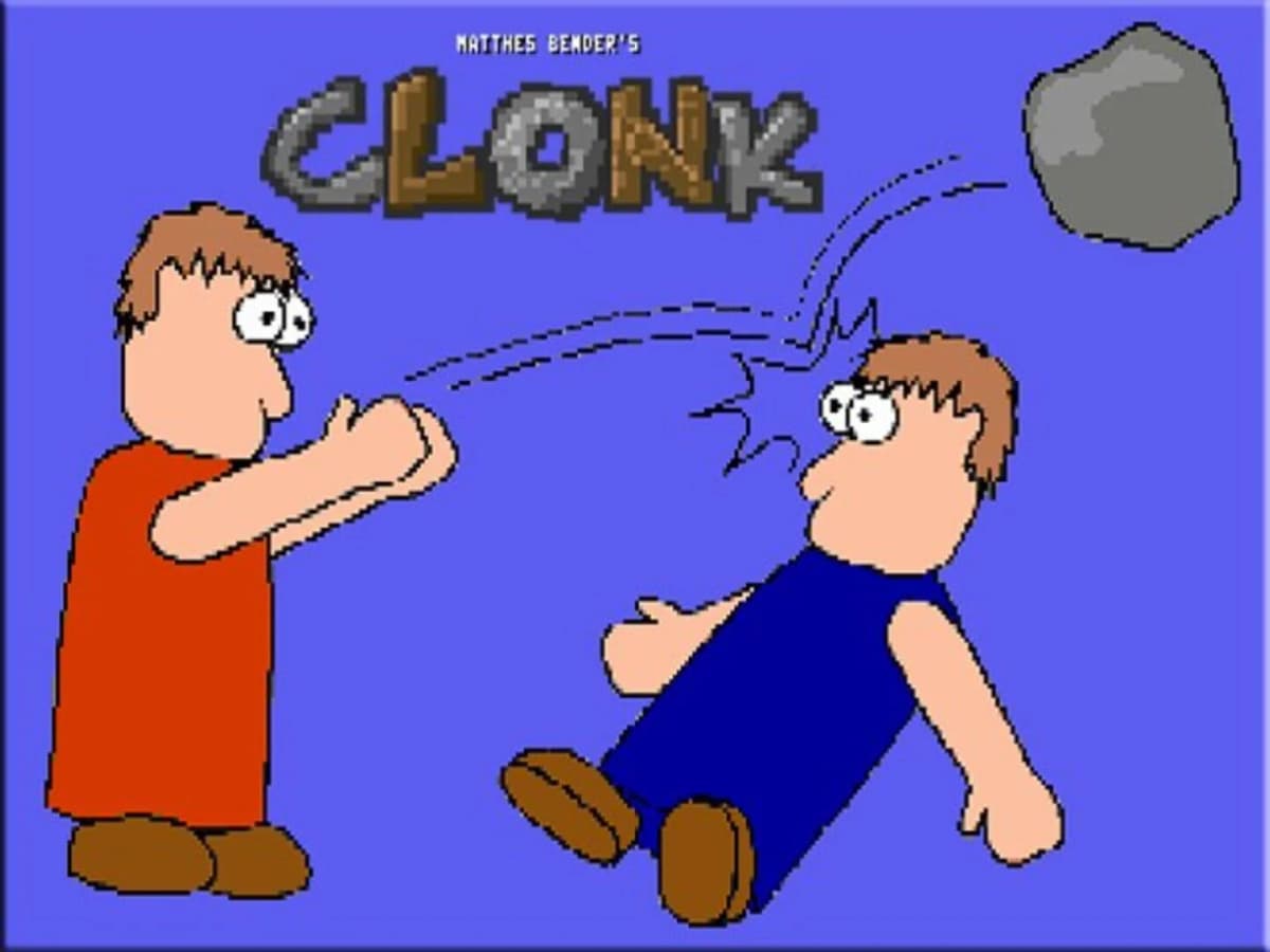 Screenshot from Clonk