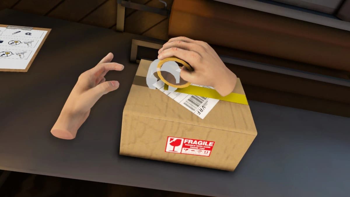 Screenshot from Workshop Simulator VR