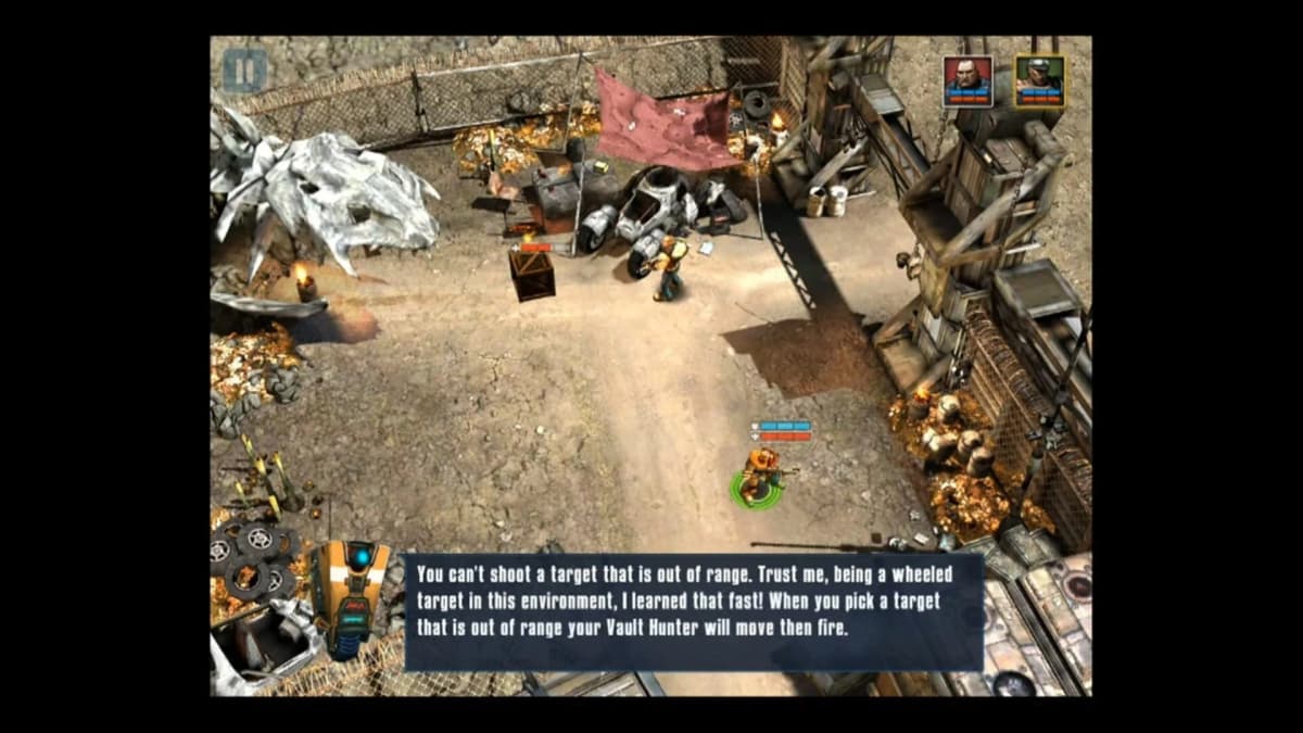 Screenshot from Borderlands Legends