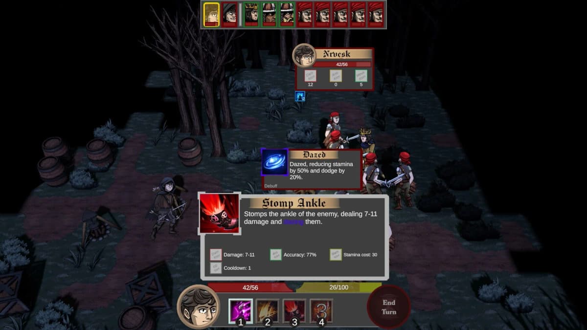 Screenshot from Lost in the Open