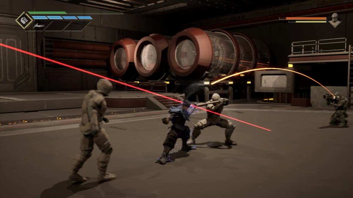 Screenshot from Spirit X Strike