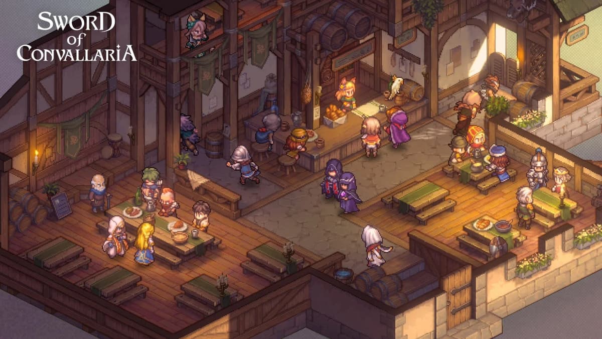 Screenshot from Sword of Convallaria: For This World of Peace