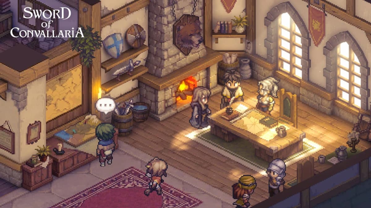 Screenshot from Sword of Convallaria: For This World of Peace