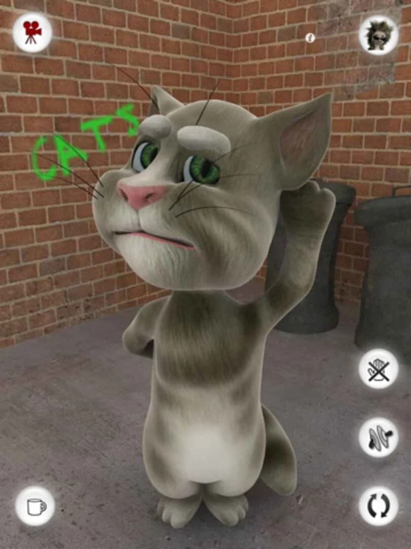 Screenshot from Talking Tom Cat