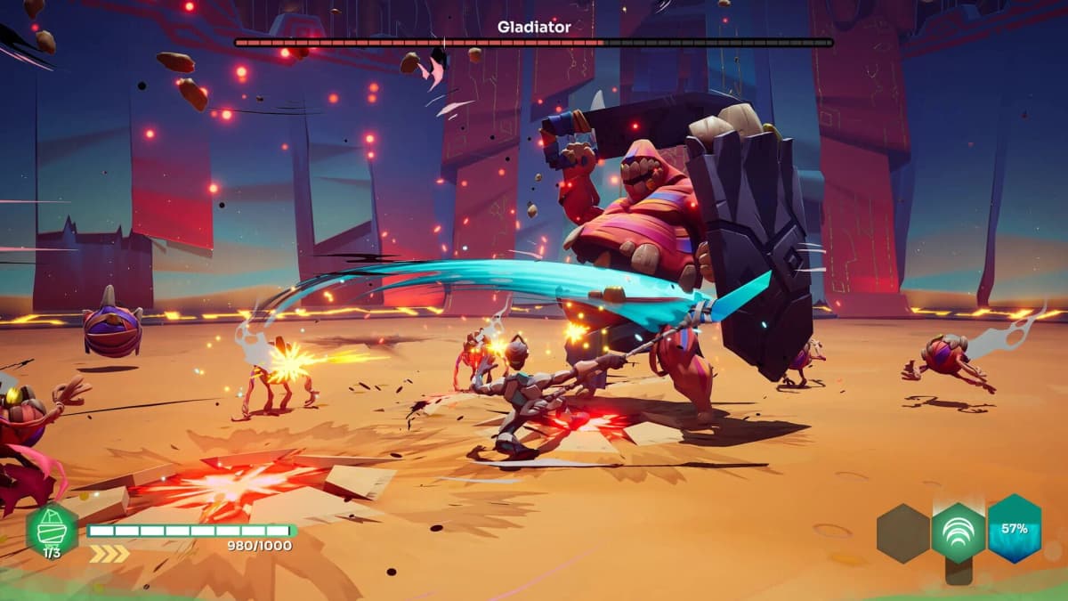 Screenshot from Godbreakers