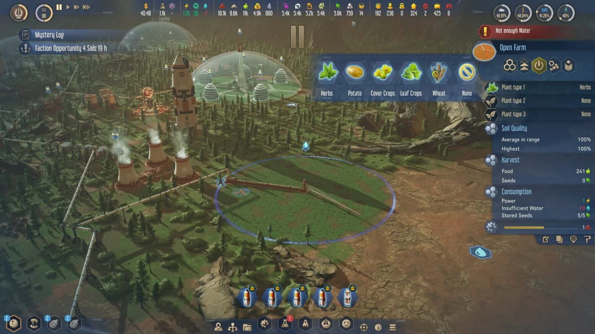 Screenshot from Surviving Mars: Relaunched