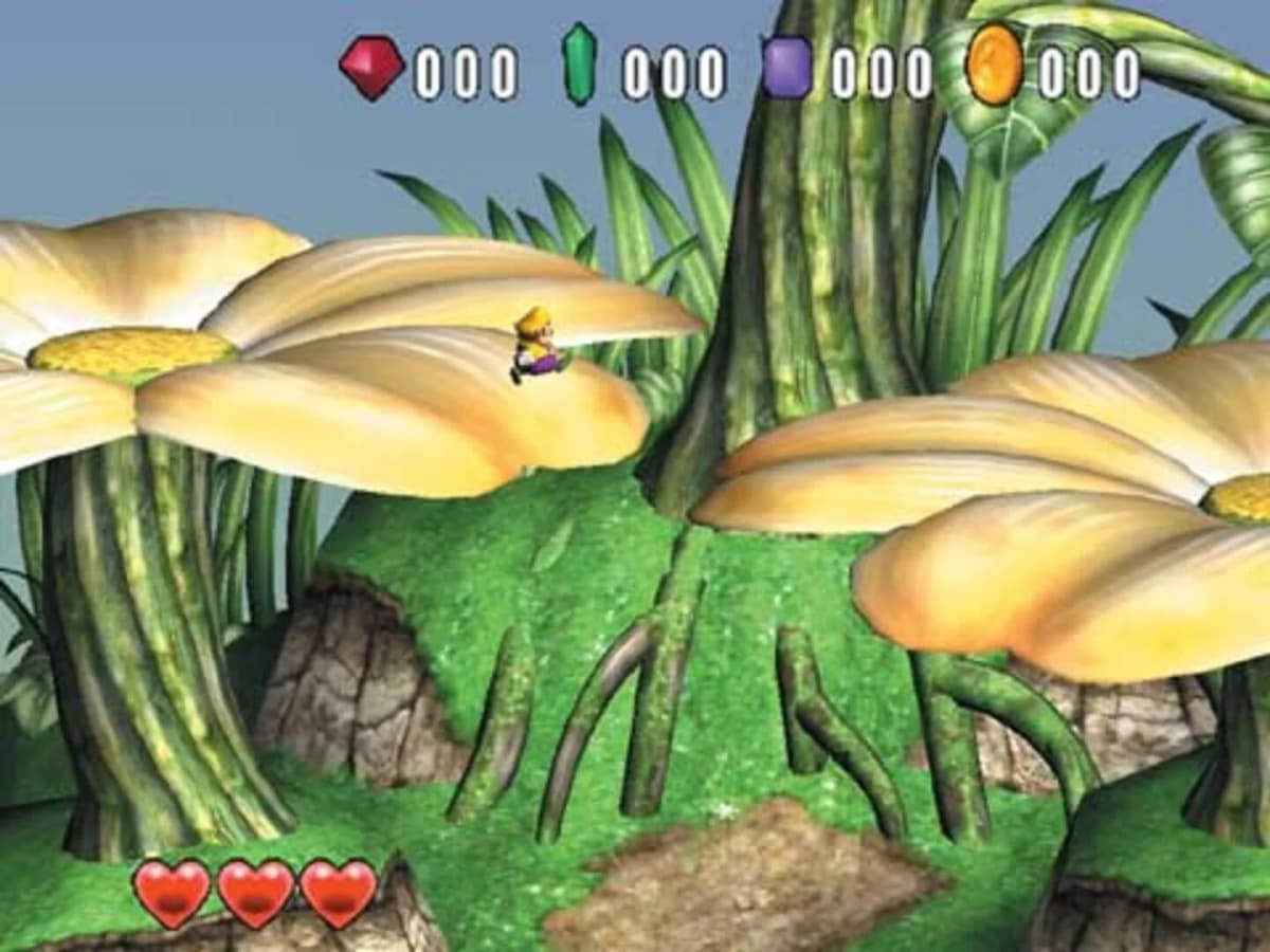 Screenshot from Wario World