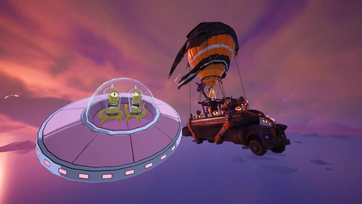 Screenshot from Fortnite: Chapter 6 - Mini Season 2: The Simpsons