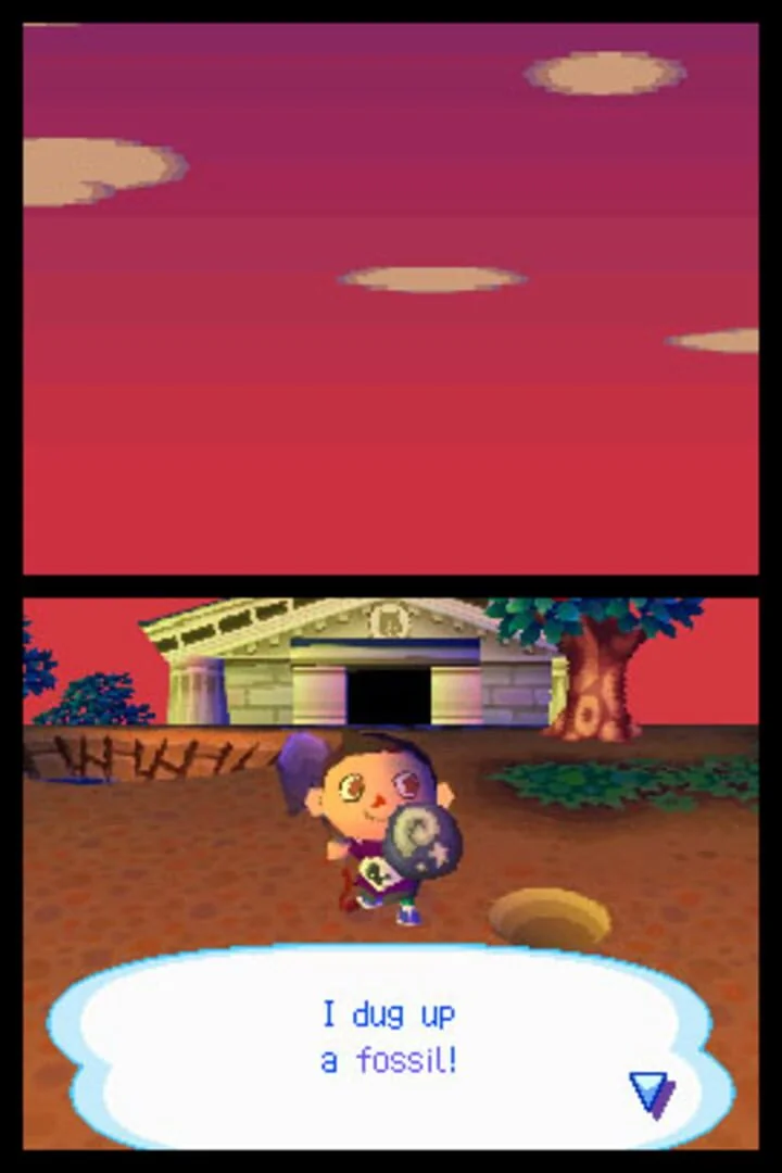 Screenshot from Animal Crossing: Wild World