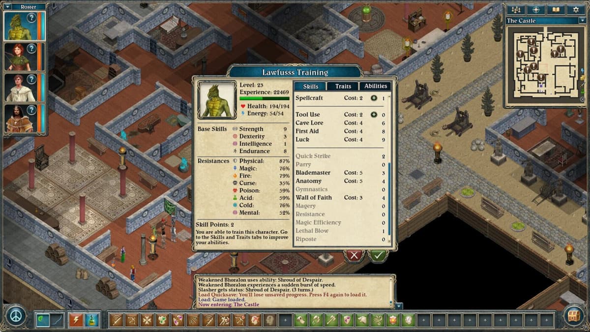 Screenshot from Avernum 4: Greed and Glory