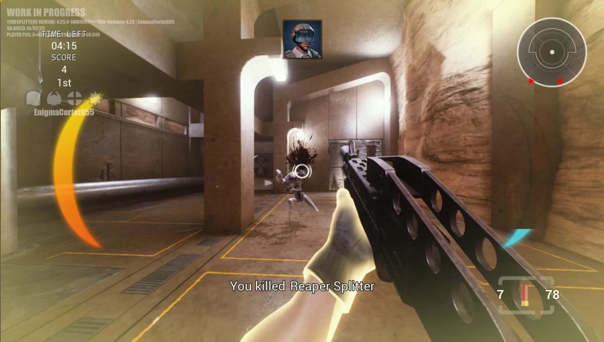 Screenshot from TimeSplitters Rewind