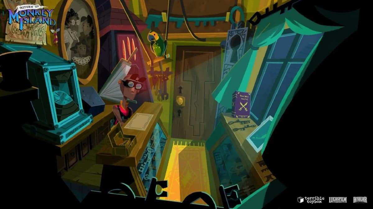 Screenshot from Return to Monkey Island
