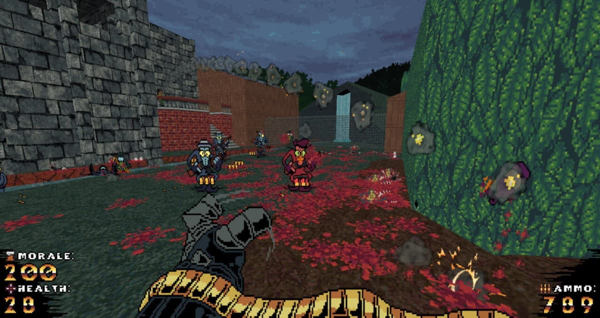 Screenshot from Captain Wayne: Vacation Desperation