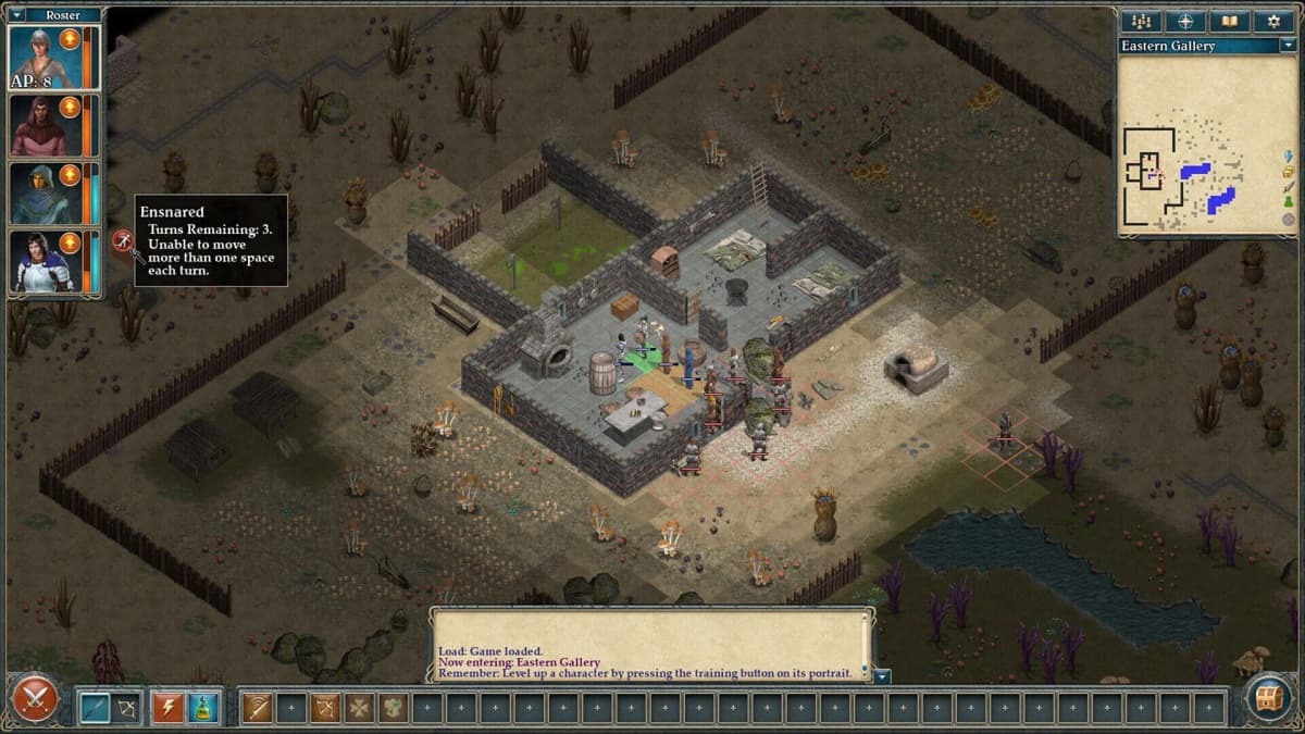 Screenshot from Avernum 4: Greed and Glory