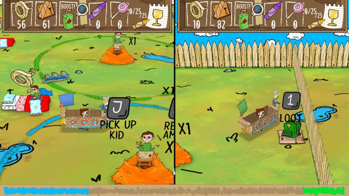 Screenshot from Backyard Pirates