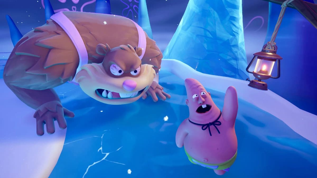 Screenshot from SpongeBob SquarePants: Titans of the Tide - Double Deluxe Costume Pack DLC