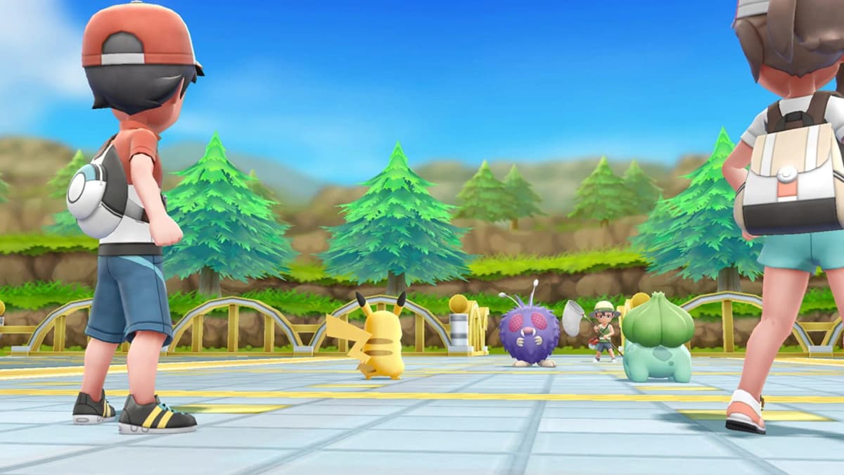 Screenshot from Pokémon: Let's Go, Pikachu!