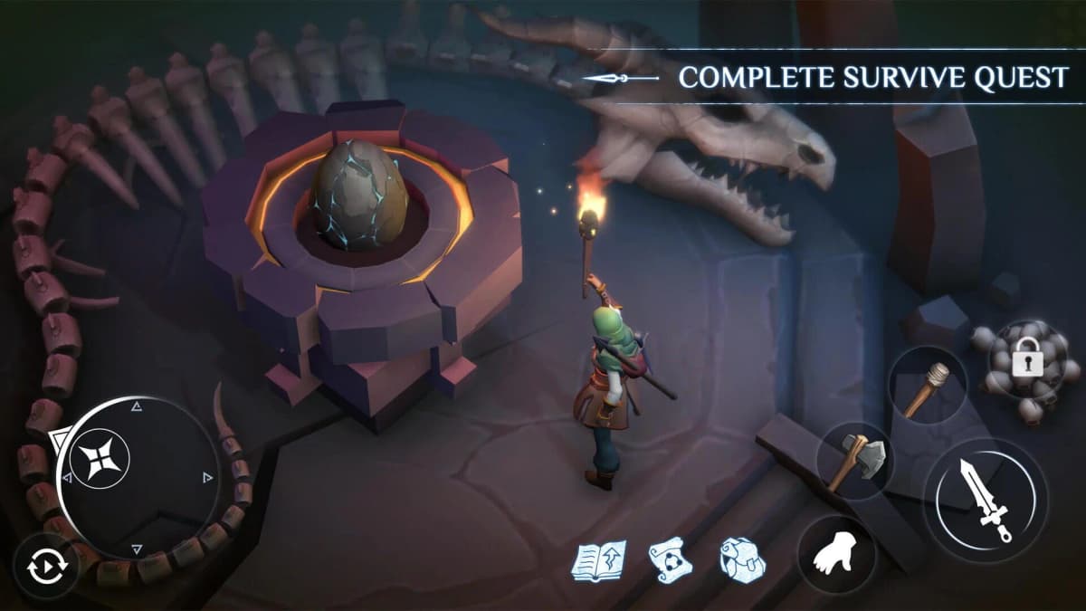 Screenshot from Winter Survival