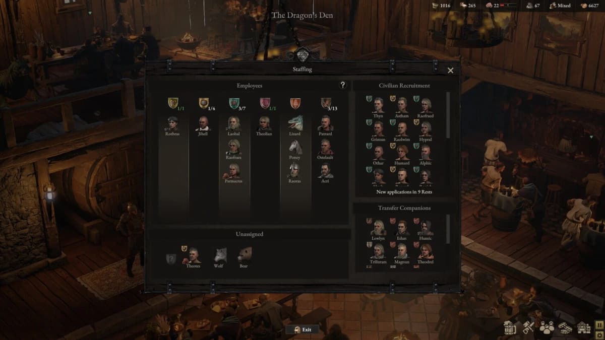 Screenshot from Wartales: The Tavern Opens!