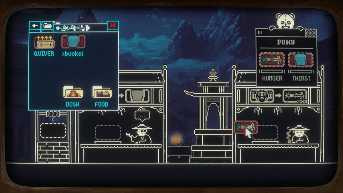 Screenshot from Pony Island 2: Panda Circus