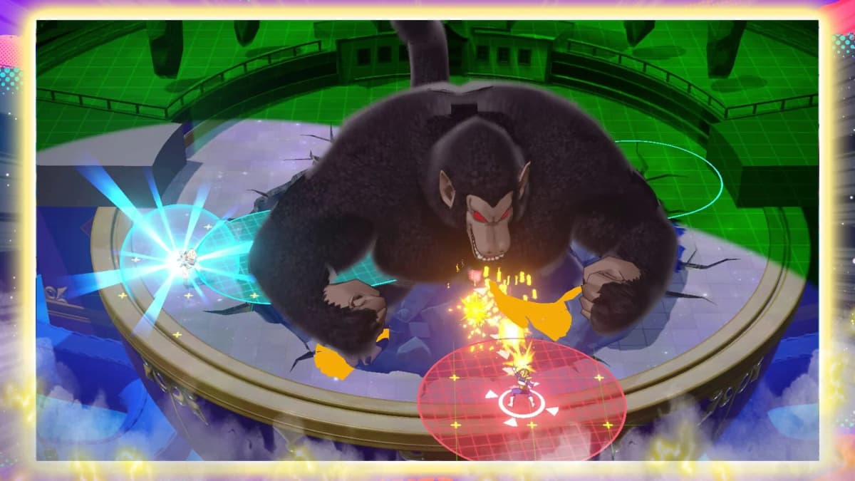 Screenshot from Dragon Ball Gekishin Squadra