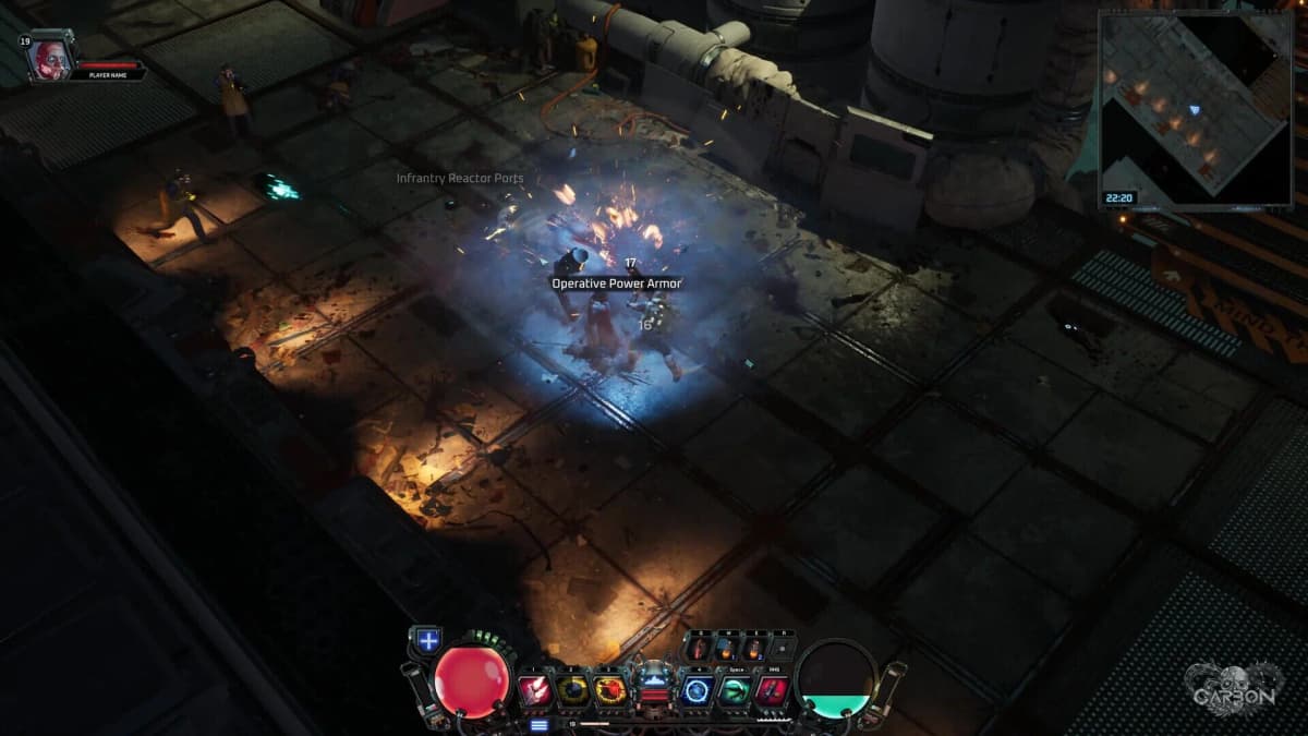 Screenshot from Carbon