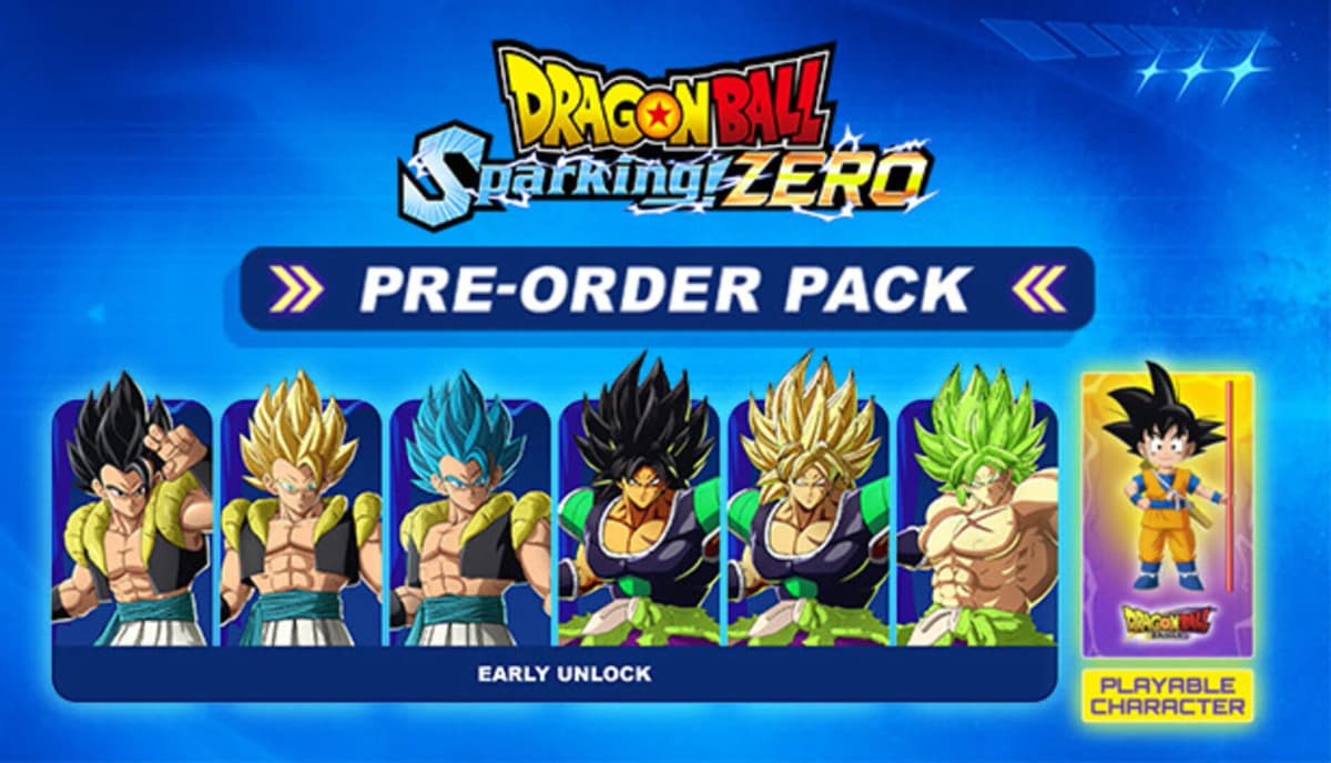 Screenshot from Dragon Ball Sparking Zero: Pre-order Pack