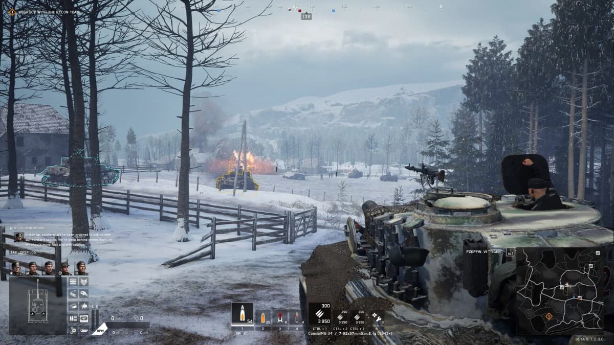 Screenshot from Call to Arms: Panzer Elite