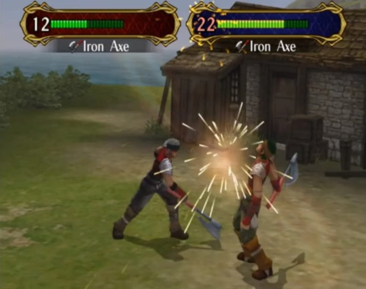 Screenshot from Fire Emblem: Path of Radiance