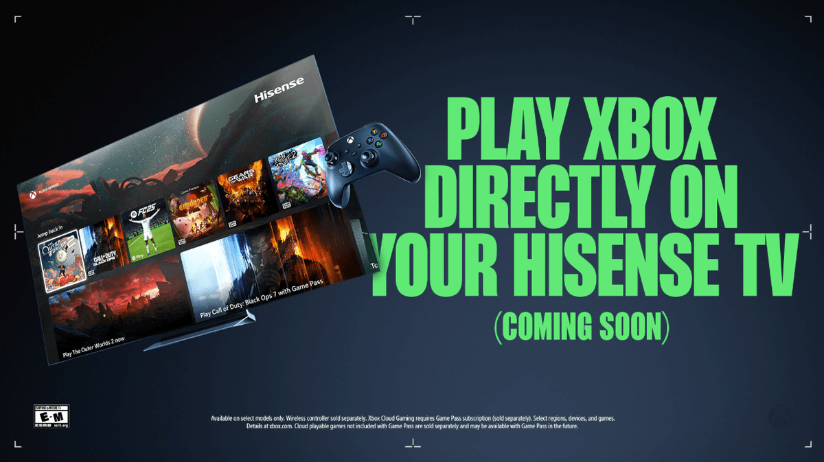 Hisense TVs are getting Xbox Cloud Gaming — but is this the console-killer moment?
