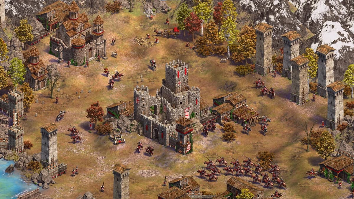 Screenshot from Age of Empires II: Definitive Edition - The Mountain Royals