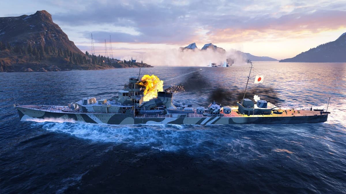 Screenshot from World of Warships: Legends - European Strength
