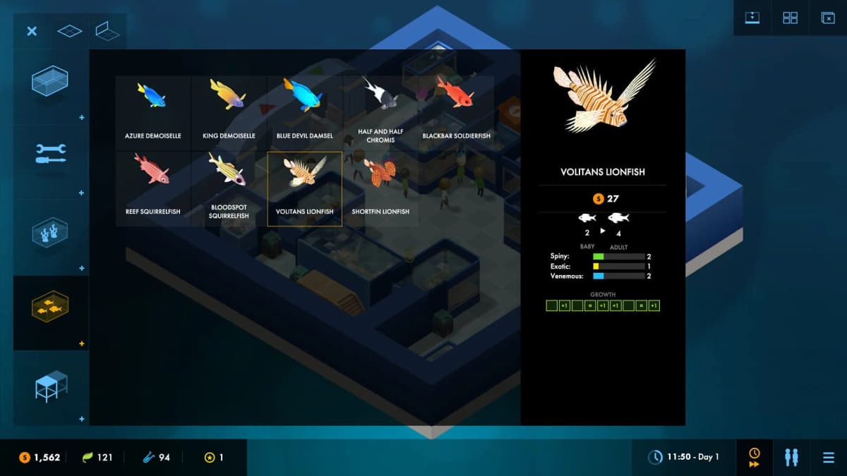 Screenshot from Megaquarium