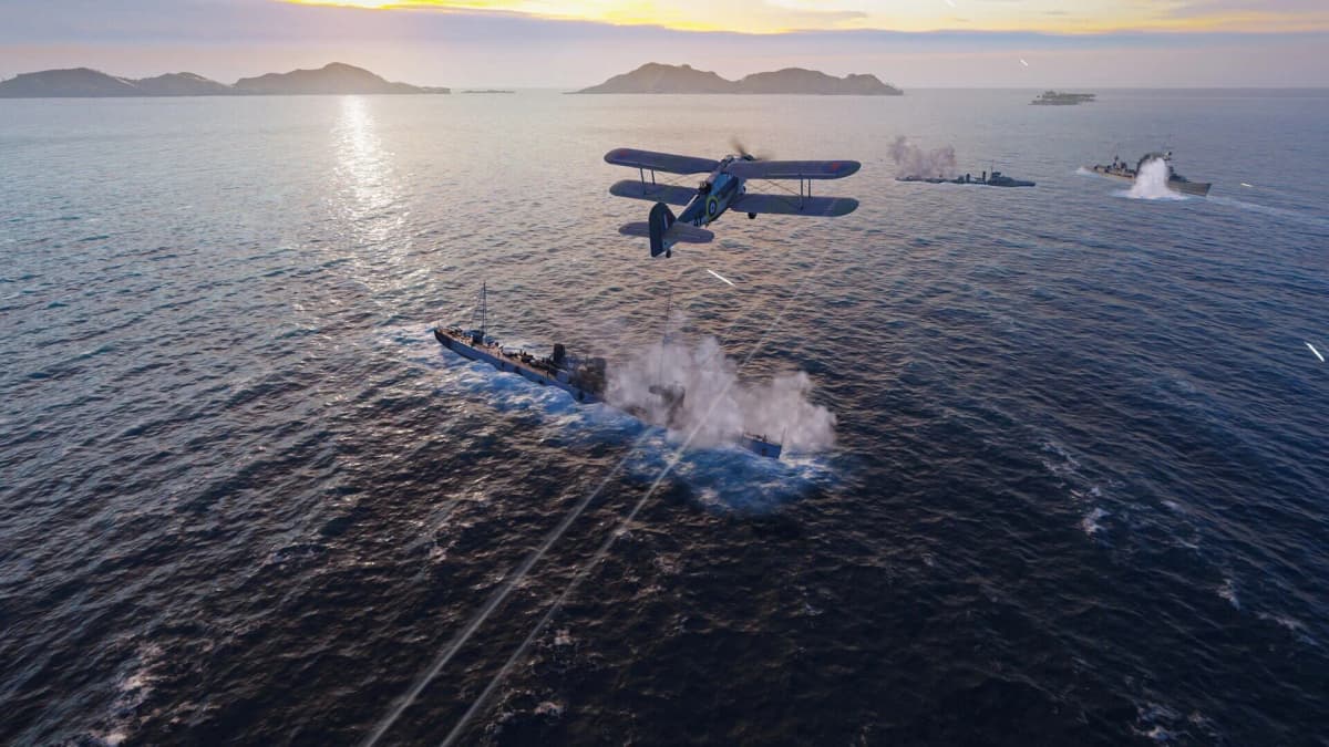 Screenshot from World of Warships: Legends - European Strength