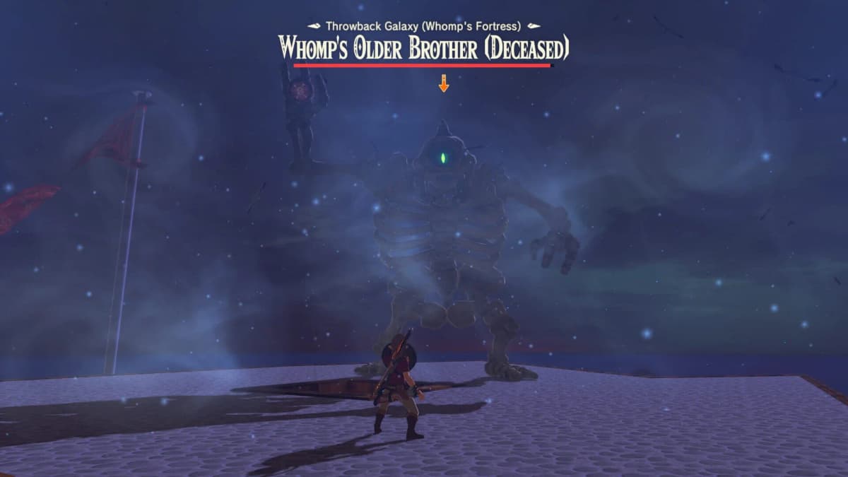 Screenshot from The Legend of Zelda: Breath of the Wild - Throwback Expansion