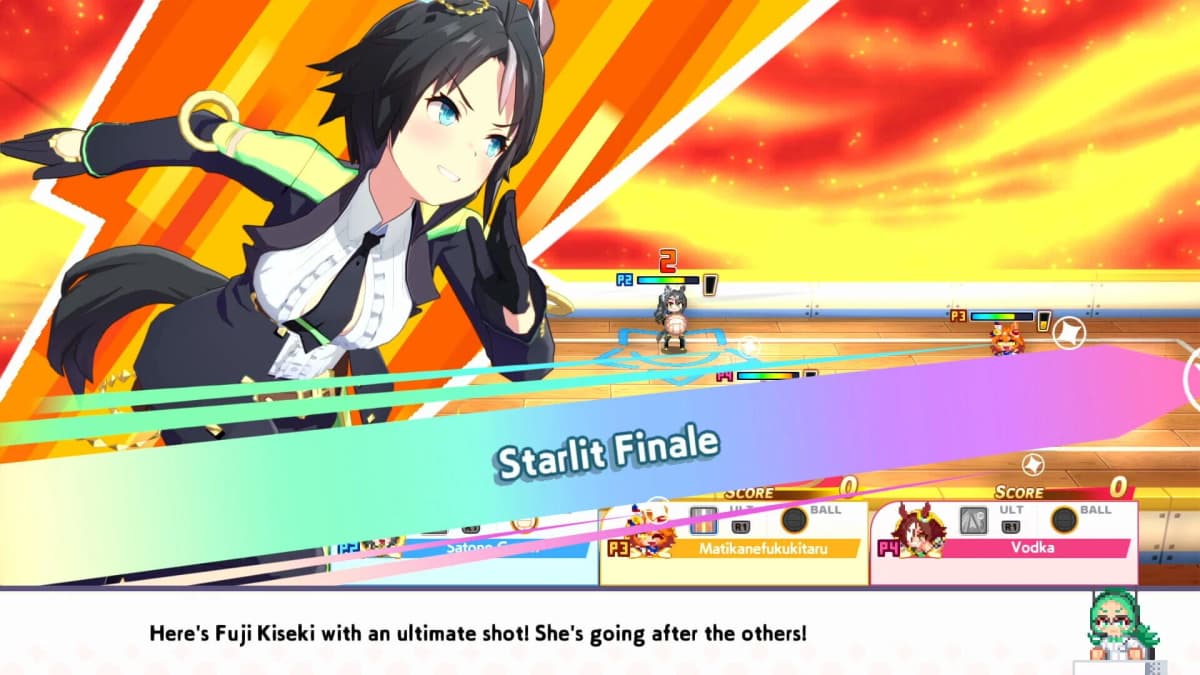 Screenshot from Umamusume: Pretty Derby - Party Dash: DLC Vol. 2 - Team Geranium