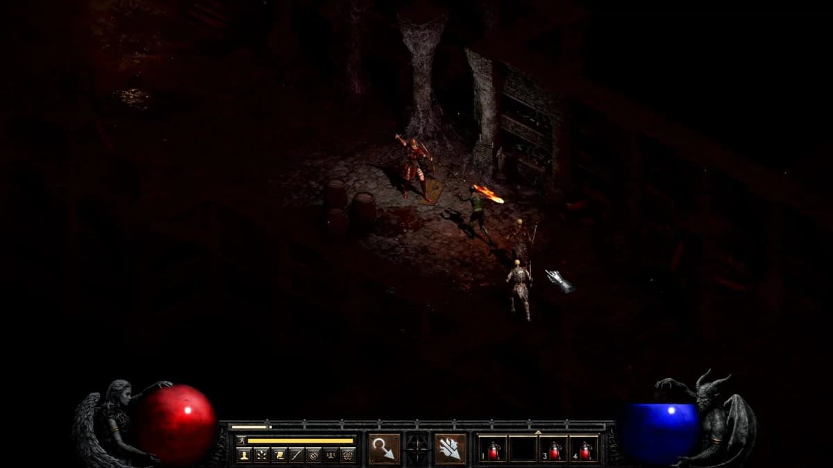 Screenshot from Diablo II: Resurrected - Reign of the Warlock