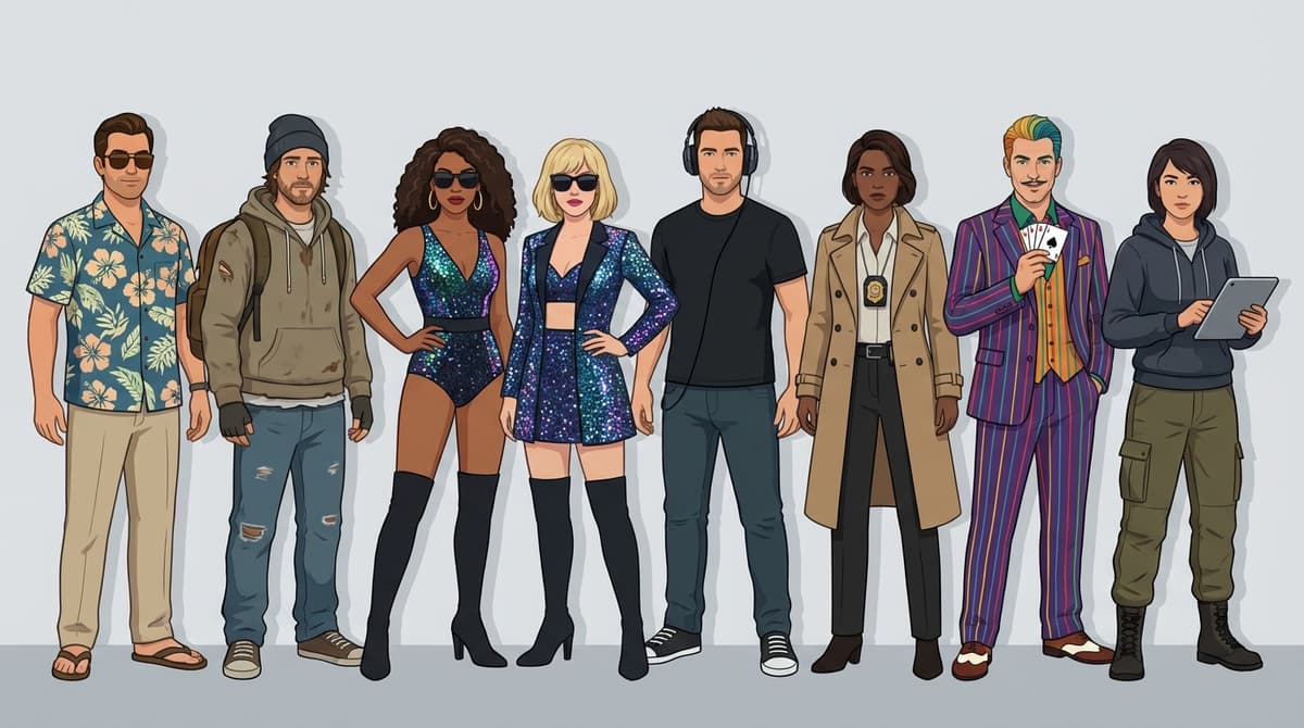 Character lineup representing the range of key NPC archetypes discussed in the guide.