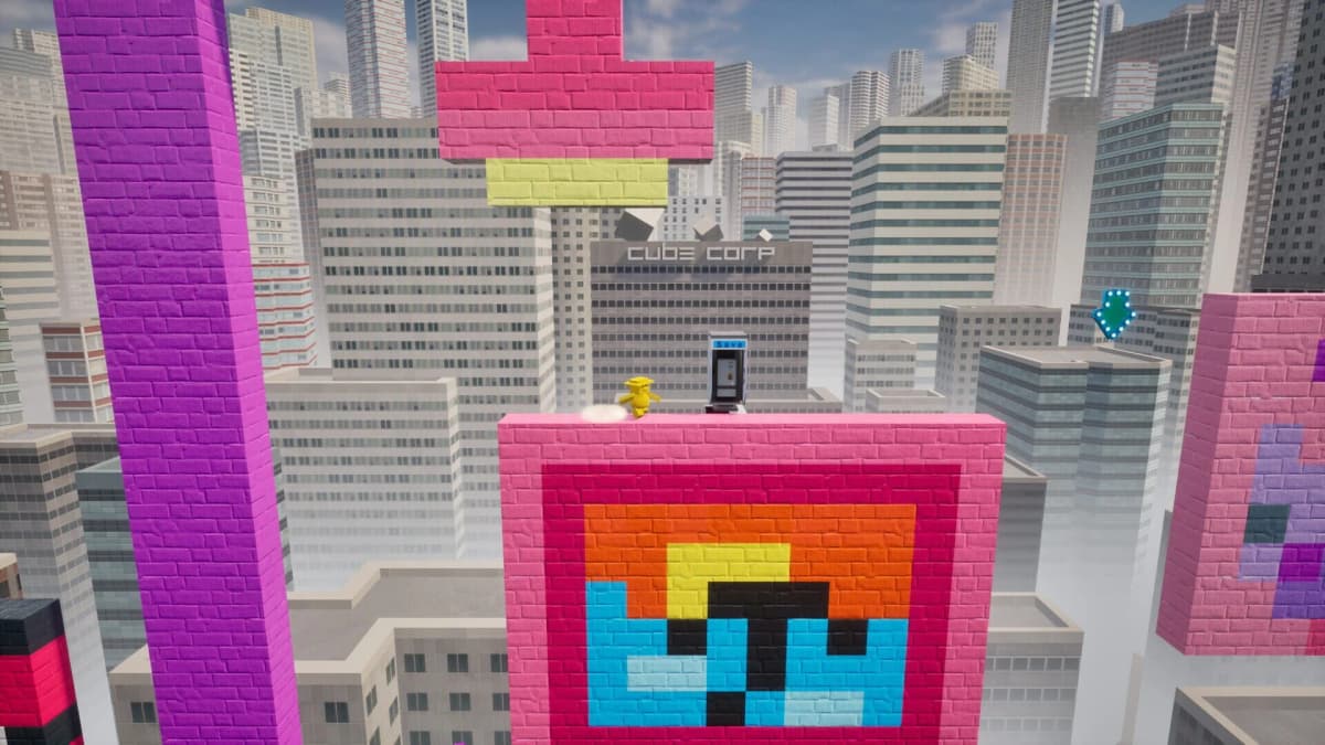 This indie platformer turns any 100×100 PNG into a playable level — try the Steam beta