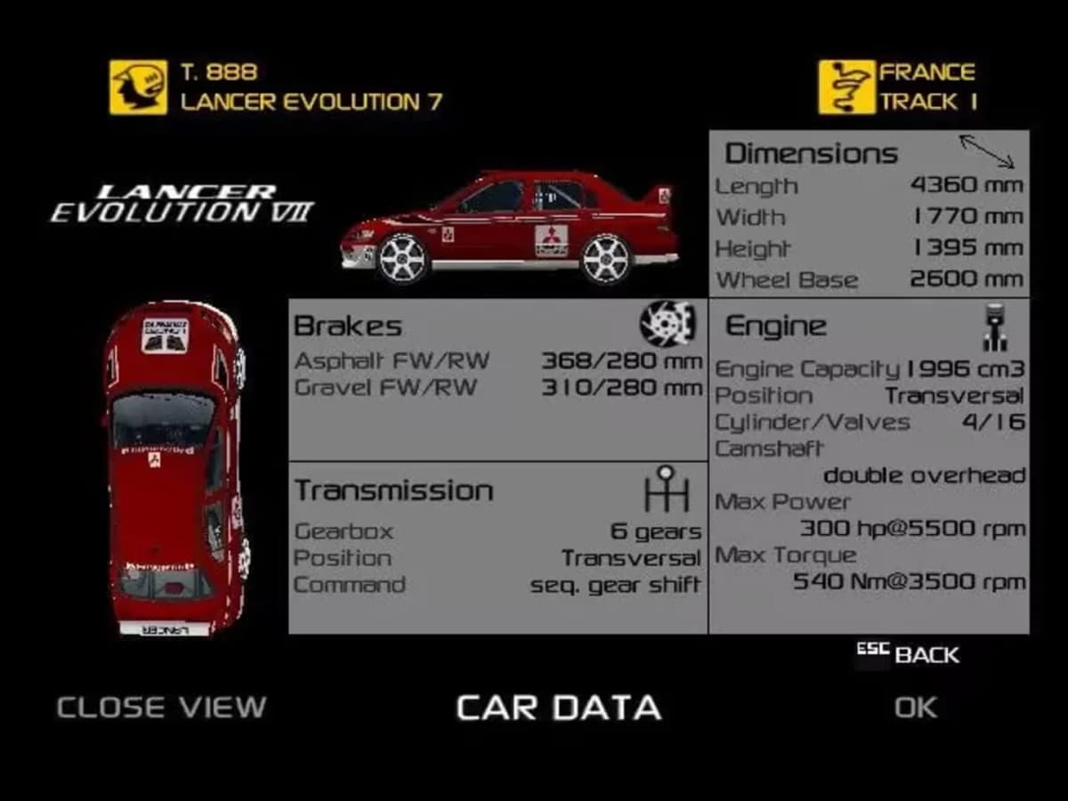 Screenshot from V-Rally 3