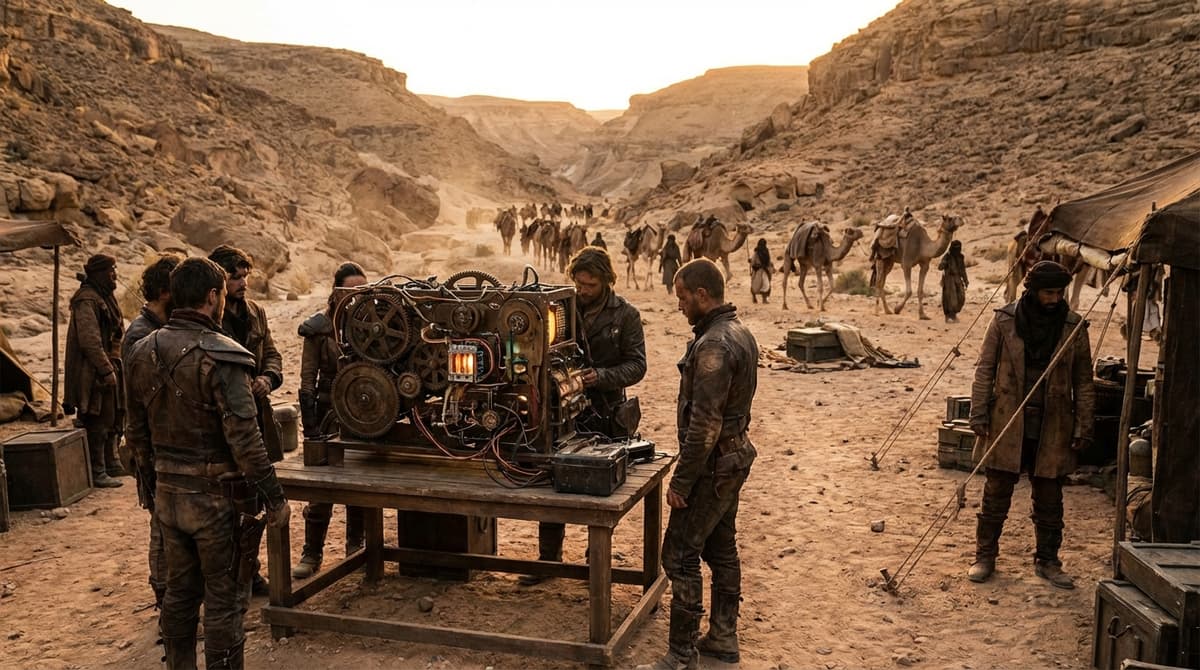 Crimson Desert: How to Use Greymane Camp Trade Routes – Battery Puzzle Tips