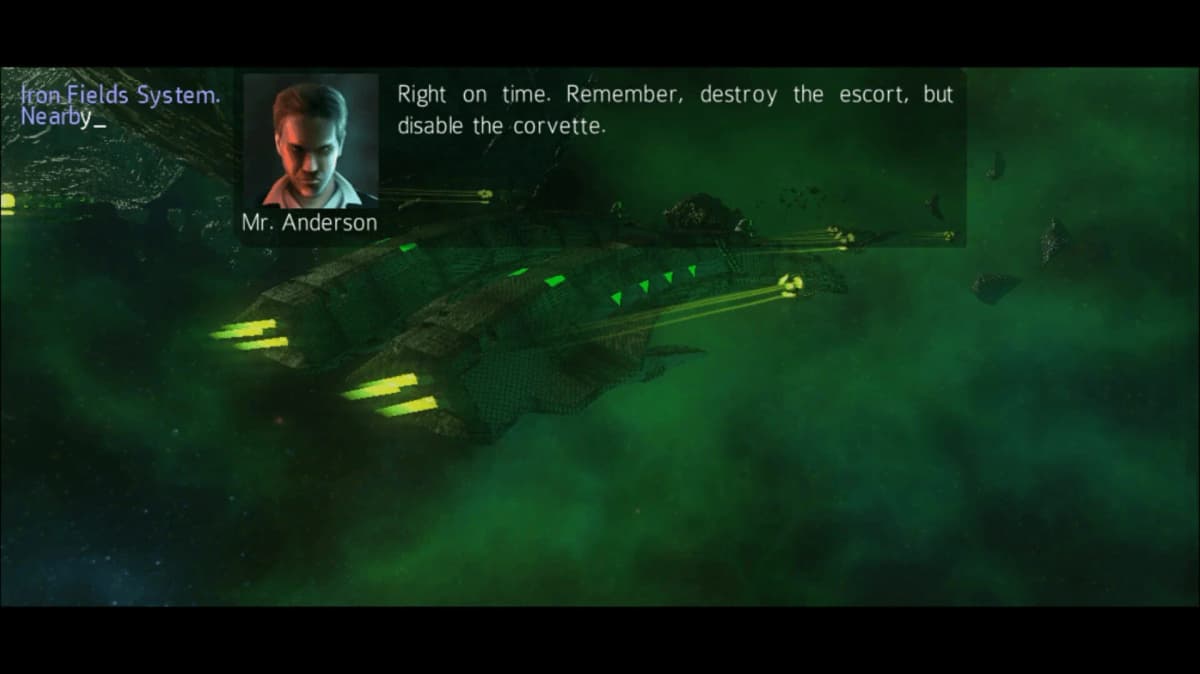 Screenshot from Stellar Wanderer DX