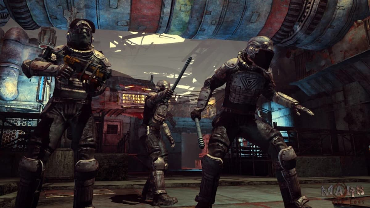 Screenshot from Mars: War Logs