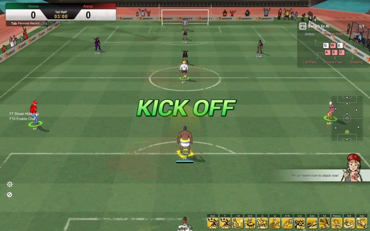 Screenshot from FreeStyle Football