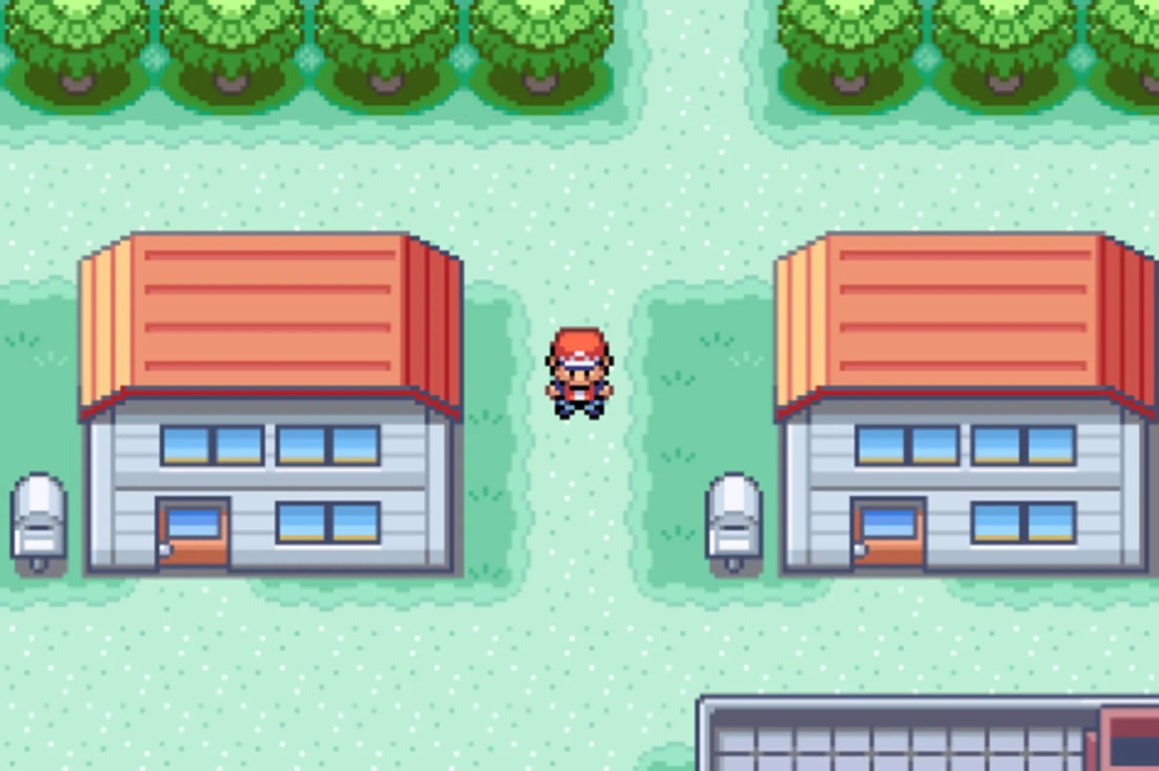 Screenshot from Pokémon FireRed Version