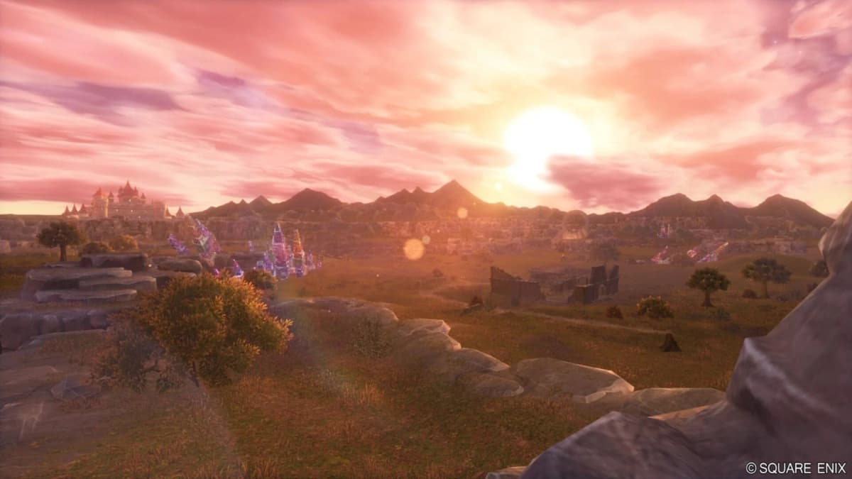 Screenshot from Dragon Quest X: Mirai he no Tobira to Madoromi no Shoujo Online