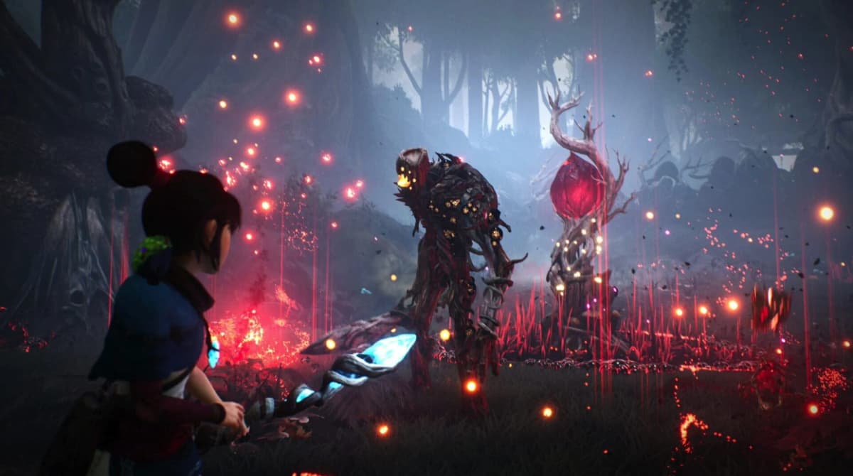 Screenshot from Kena: Bridge of Spirits